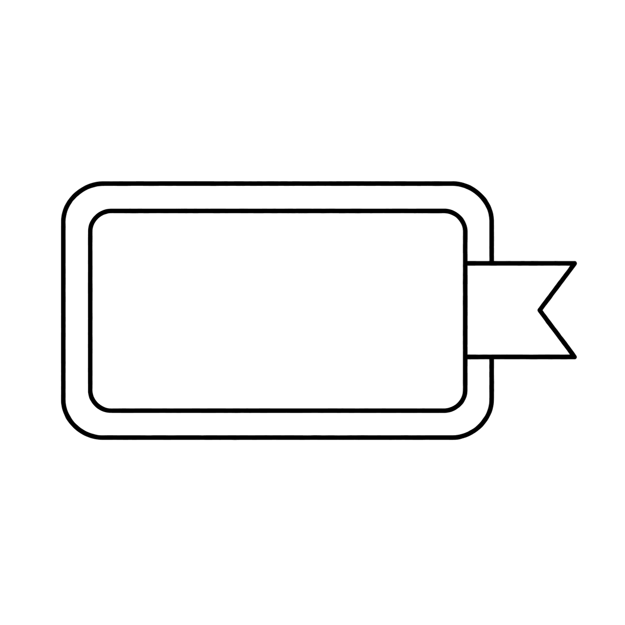 香りカードのぬりえ用線画