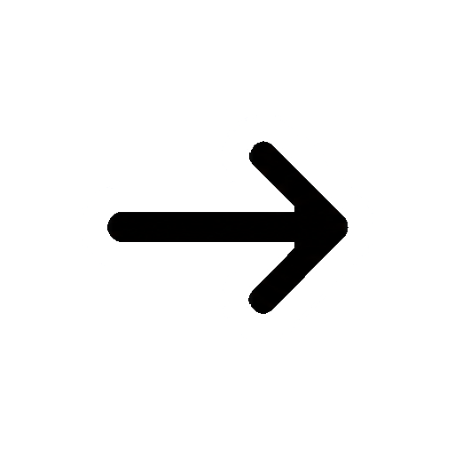 文字や数字がない右向き矢印