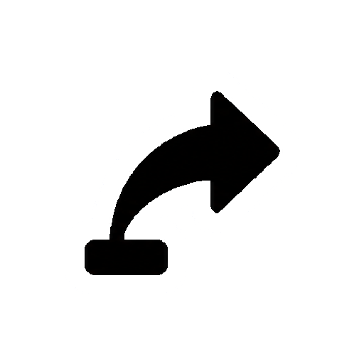 文字や数字がない共有矢印