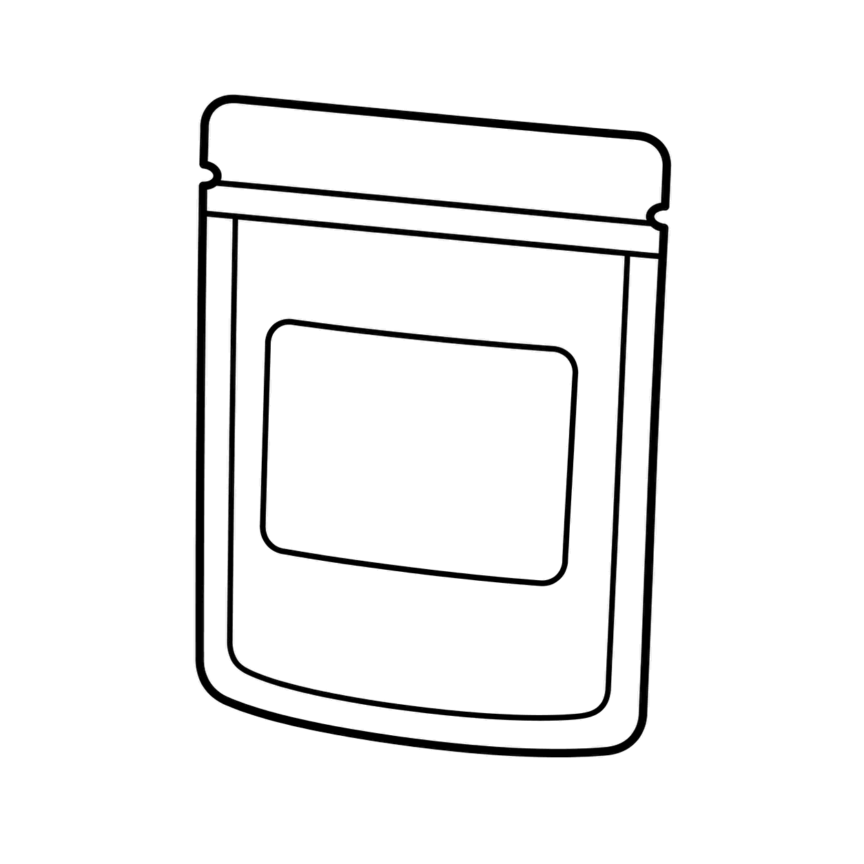 レトルト非常食のぬり絵用線画