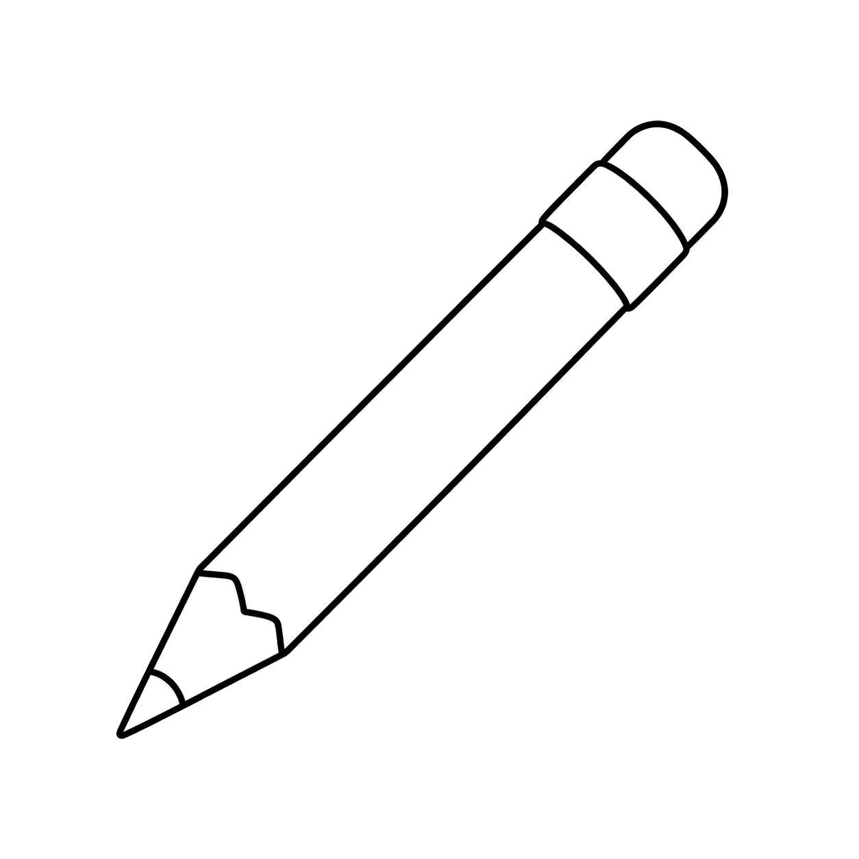 鉛筆のぬりえ用線画（文房具イラスト24個・ぬりえ22種類セット）
