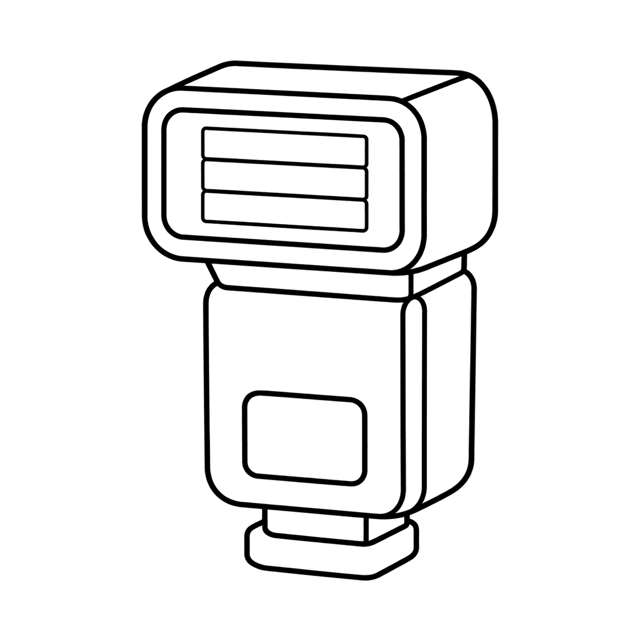 フラッシュのぬりえ用線画