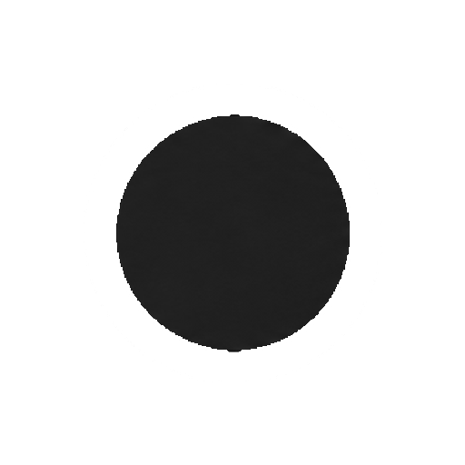 文字や数字がない塗りマル記号