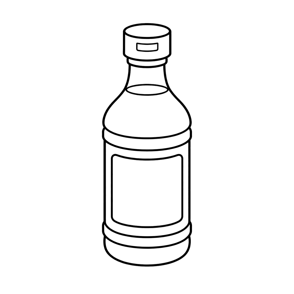 酢のぬり絵用線画