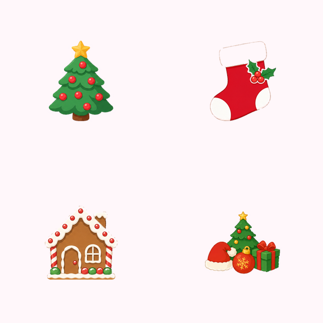 クリスマスアイコン 第1弾（サンタ・ツリー編）の代表画像