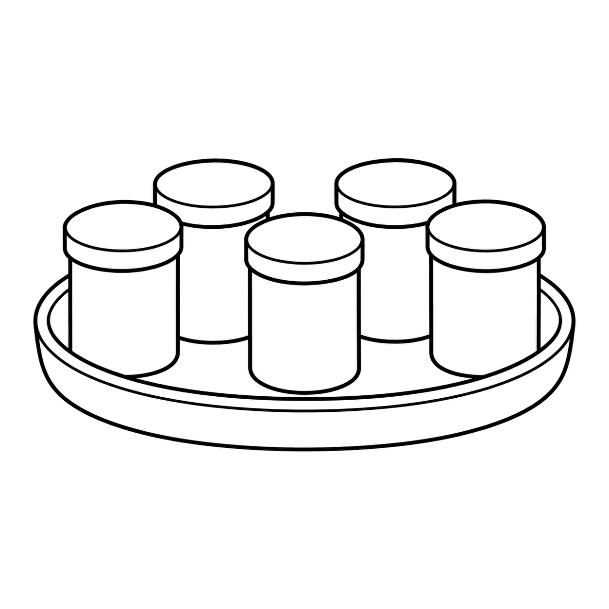 ゼリーギフトのぬりえ用線画