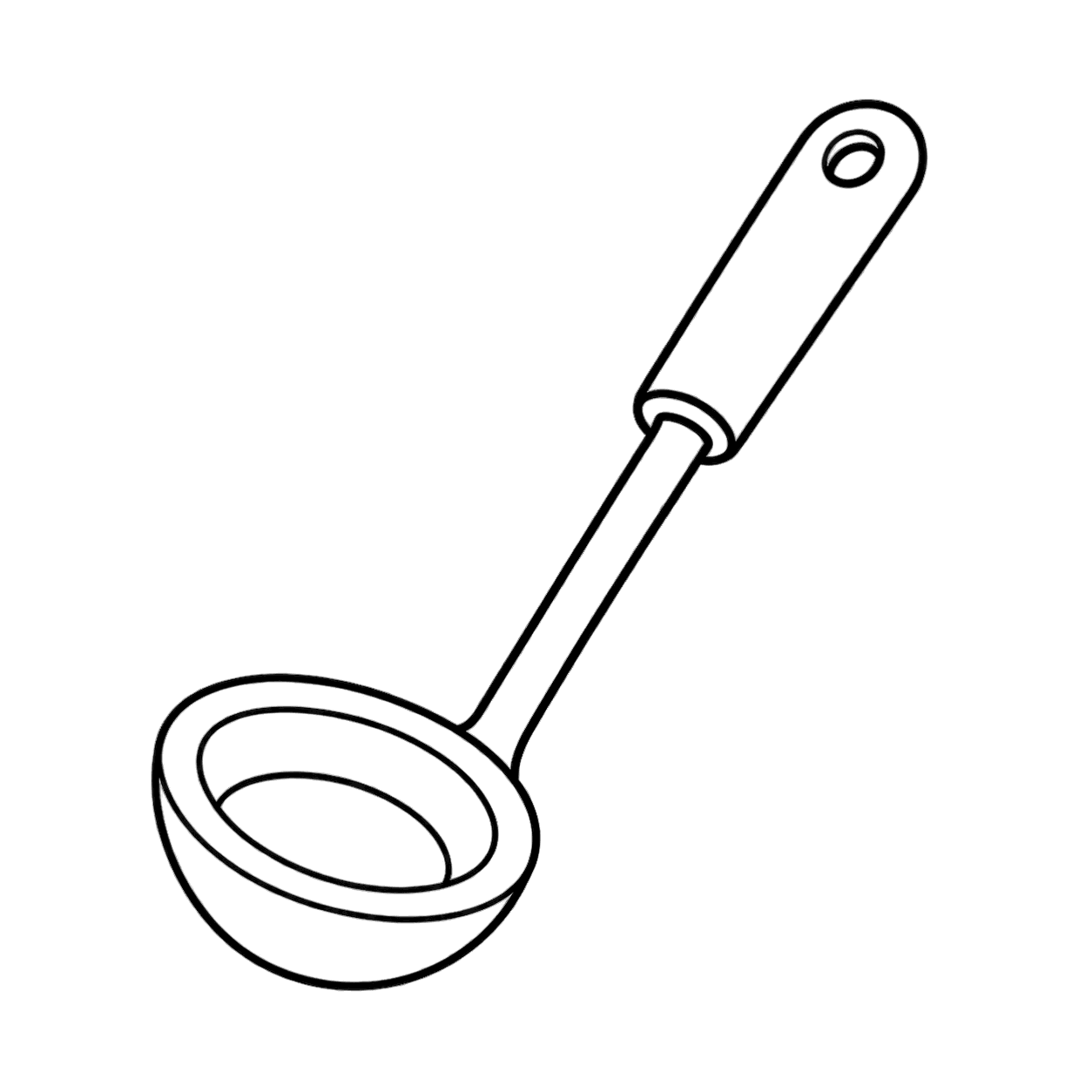 おたまのぬりえ用線画