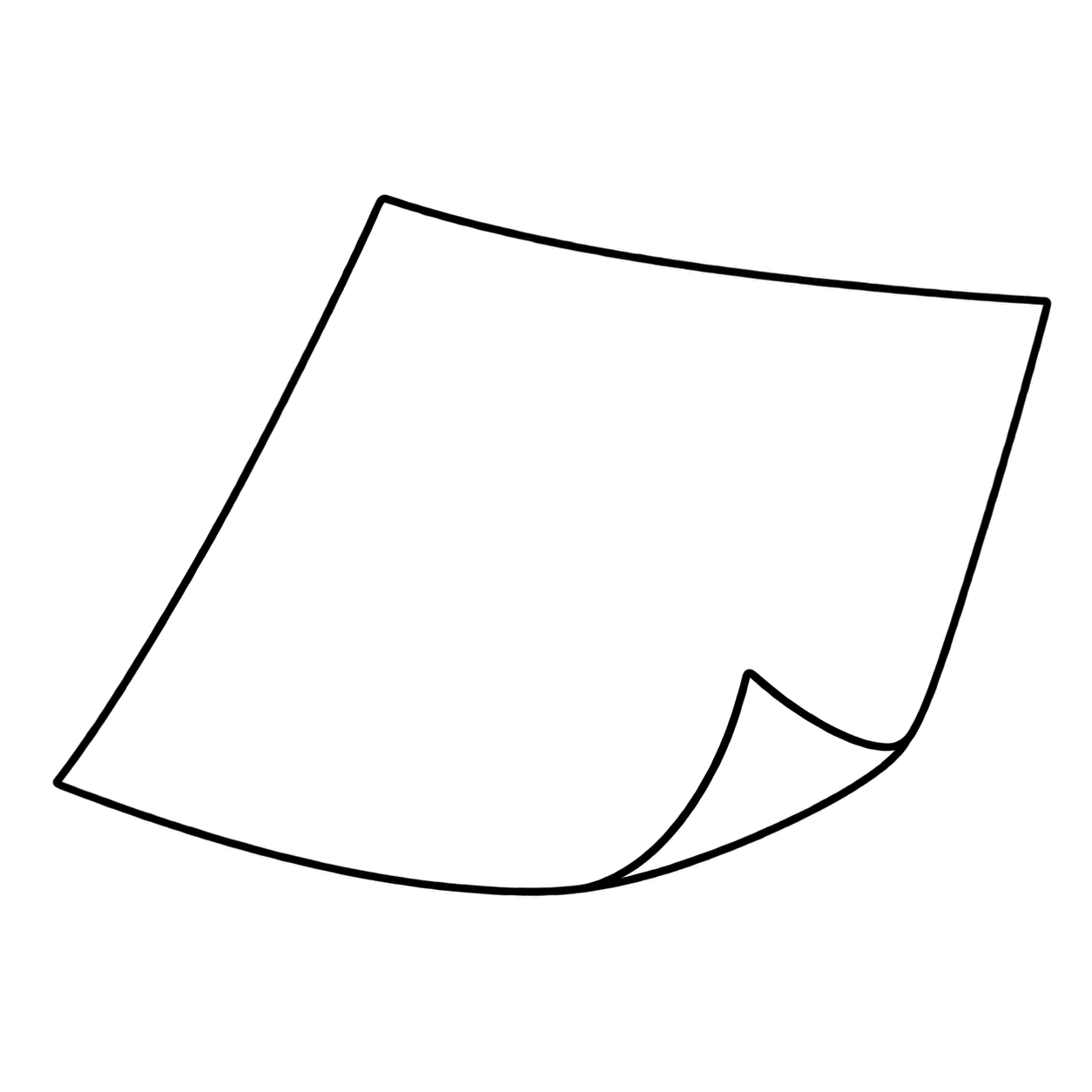 紙やすりのぬり絵用線画