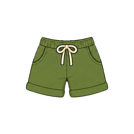 文字やロゴがないショートパンツのアイコン