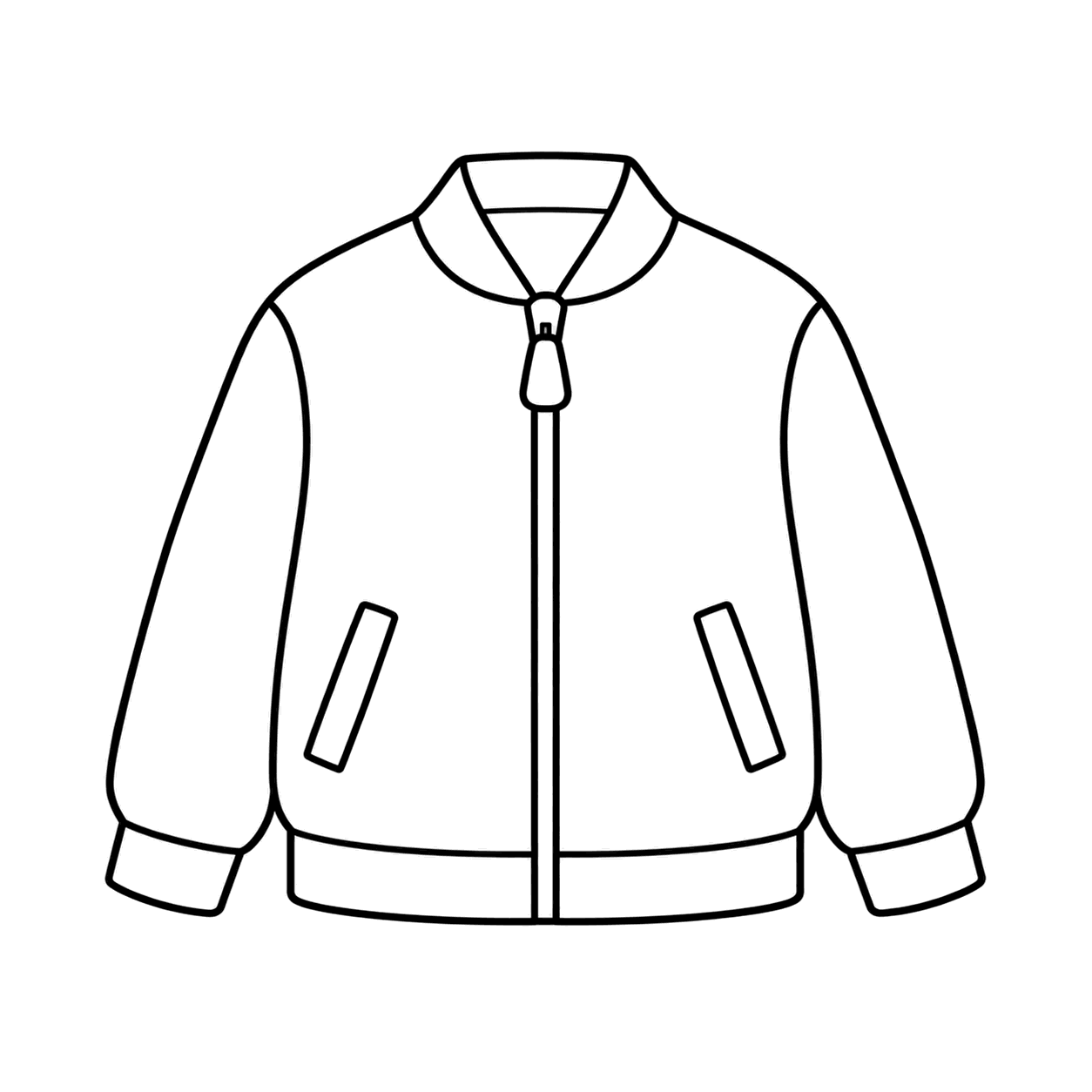 ジャケットのぬりえ用線画