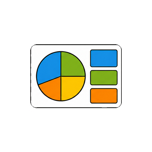 文字や数字がないダッシュボードカードアイコン