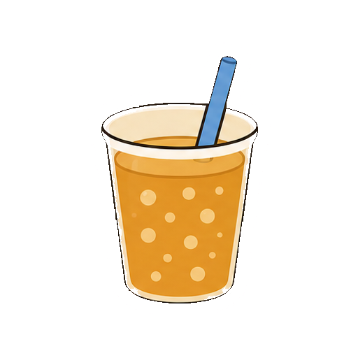 文字やロゴがない発酵ドリンクアイコン