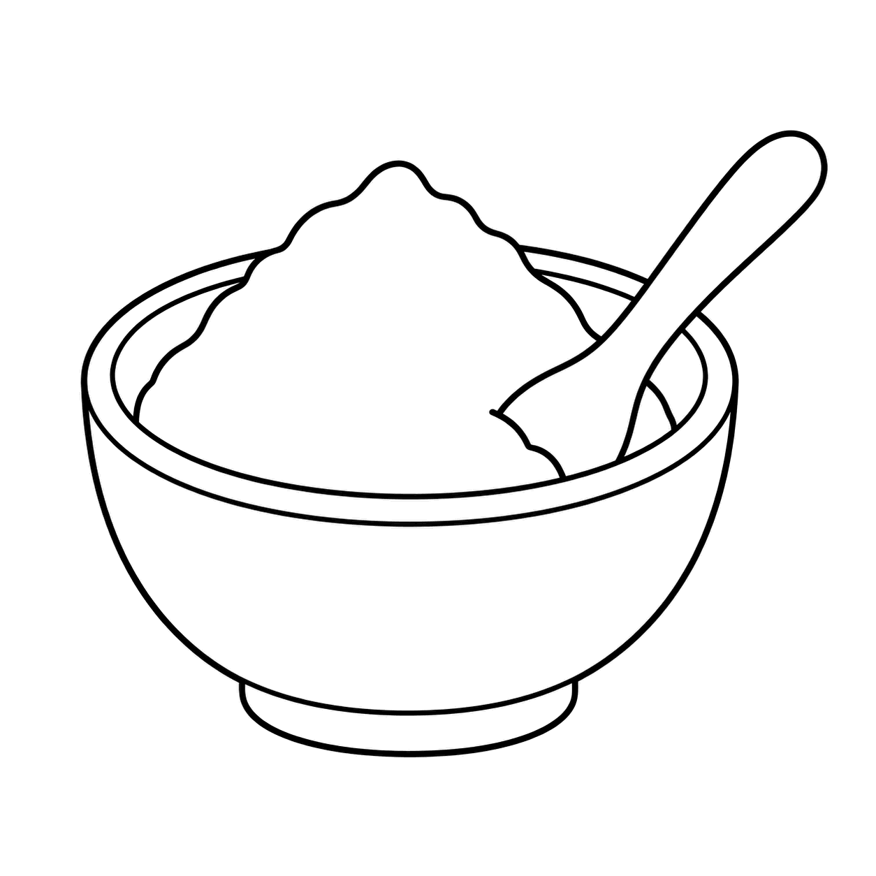 味噌のぬりえ用線画（発酵食品のぬりえ13枚とアイコン16個）