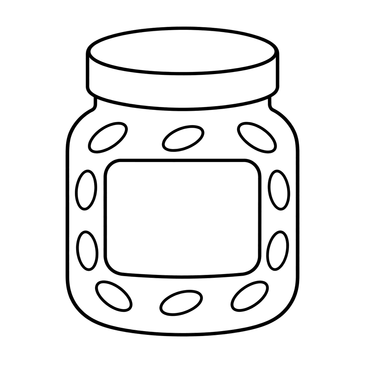 塩麹のぬりえ用線画