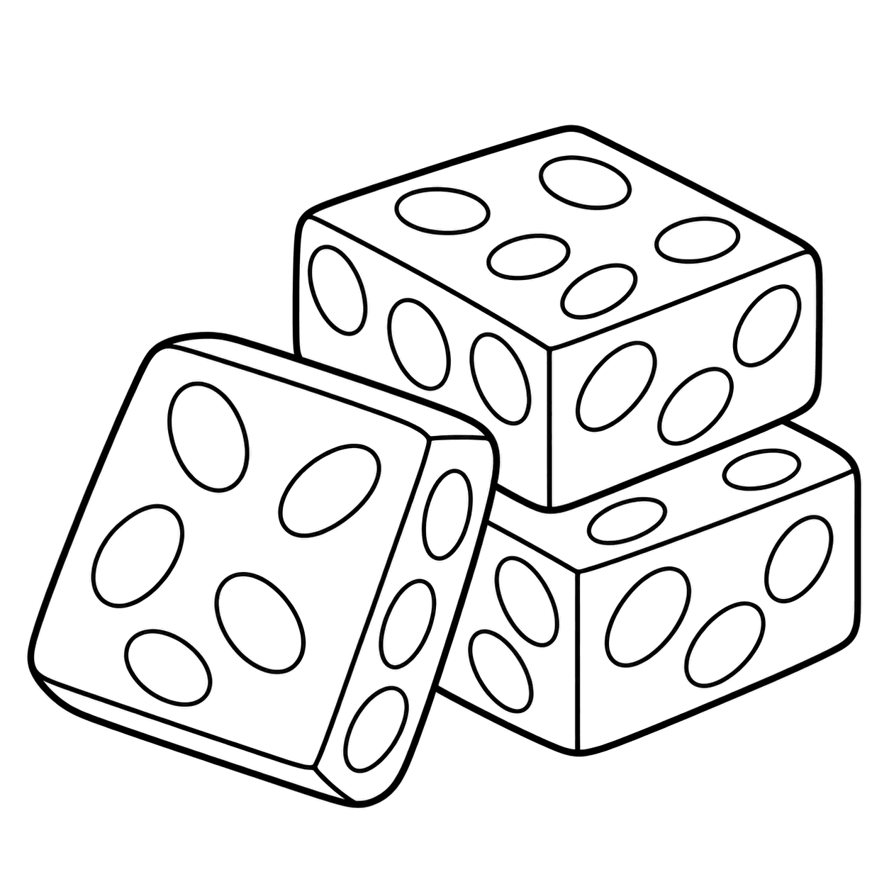 テンペのぬり絵用線画