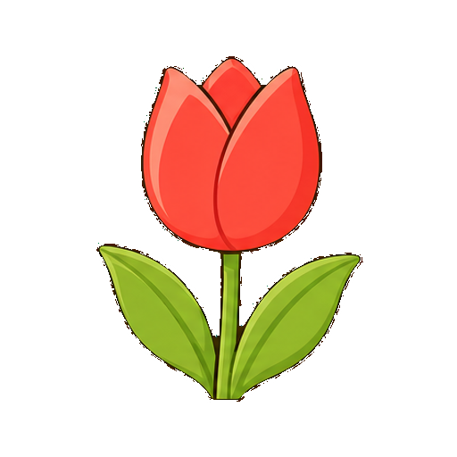 花のイラスト24種類・ぬりえ23種類のカラー見本