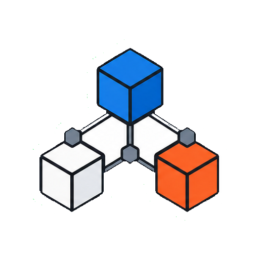 文字や数字がないデータブロックアイコン