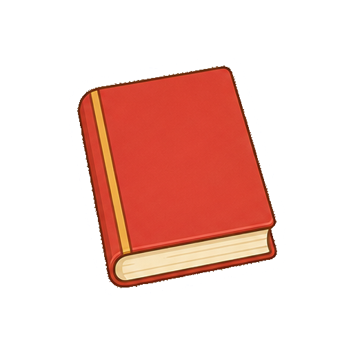 題名や文字がない参考書アイコン