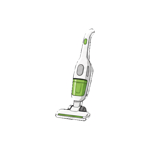 文字やロゴがない掃除機アイコン