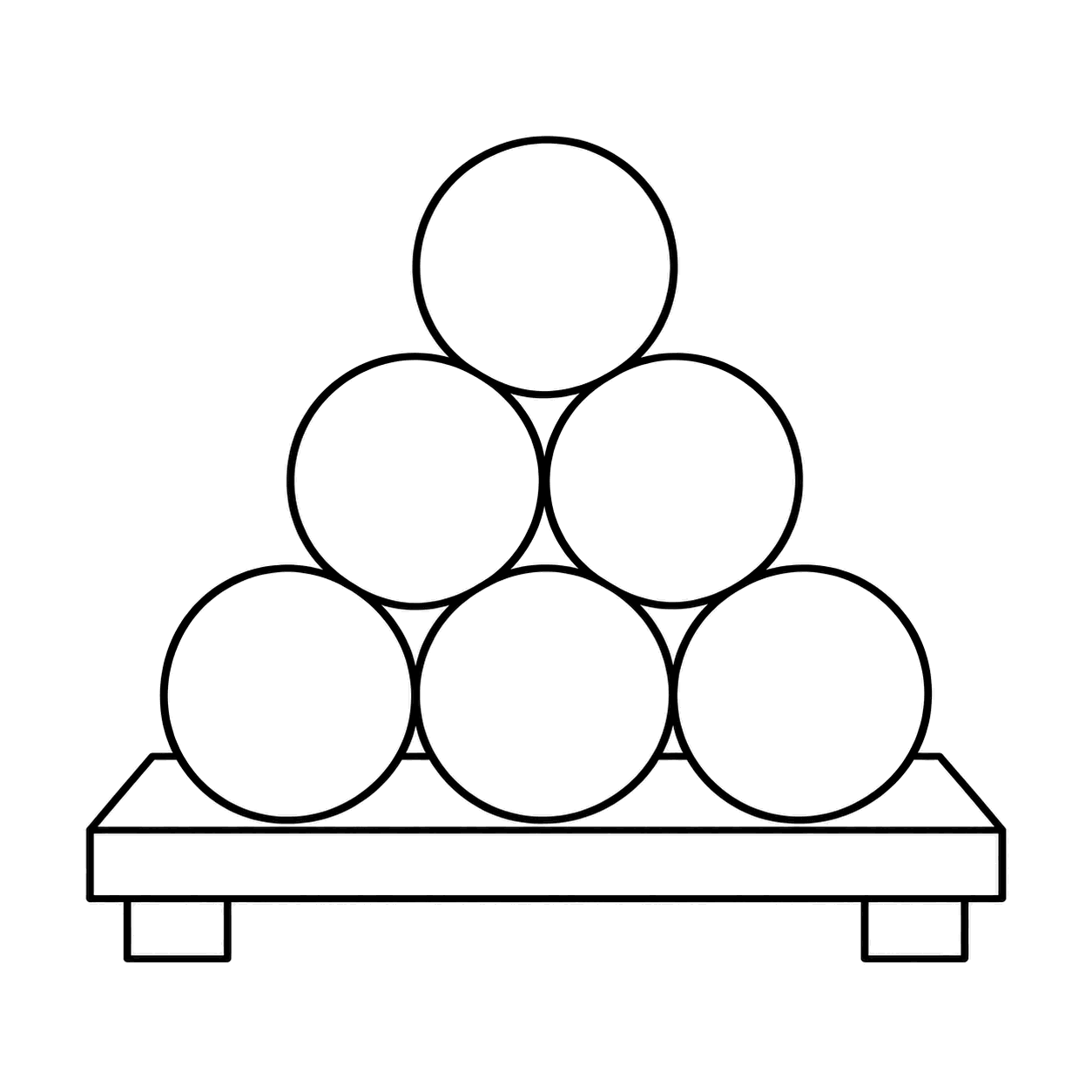 砲弾の山のぬりえ用線画