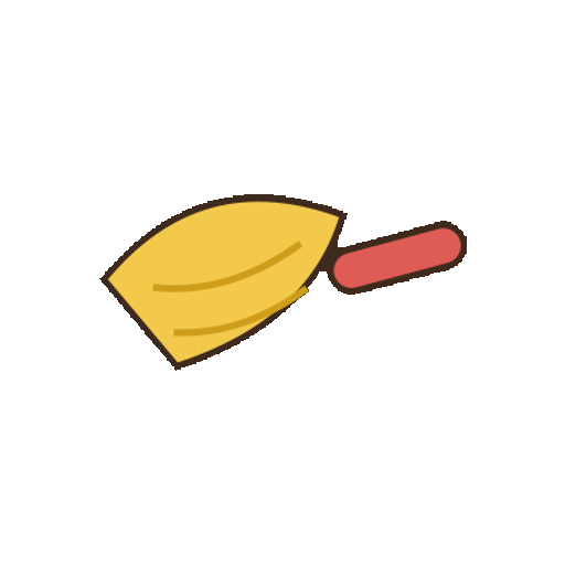 顔や文字がないハンディモップアイコン