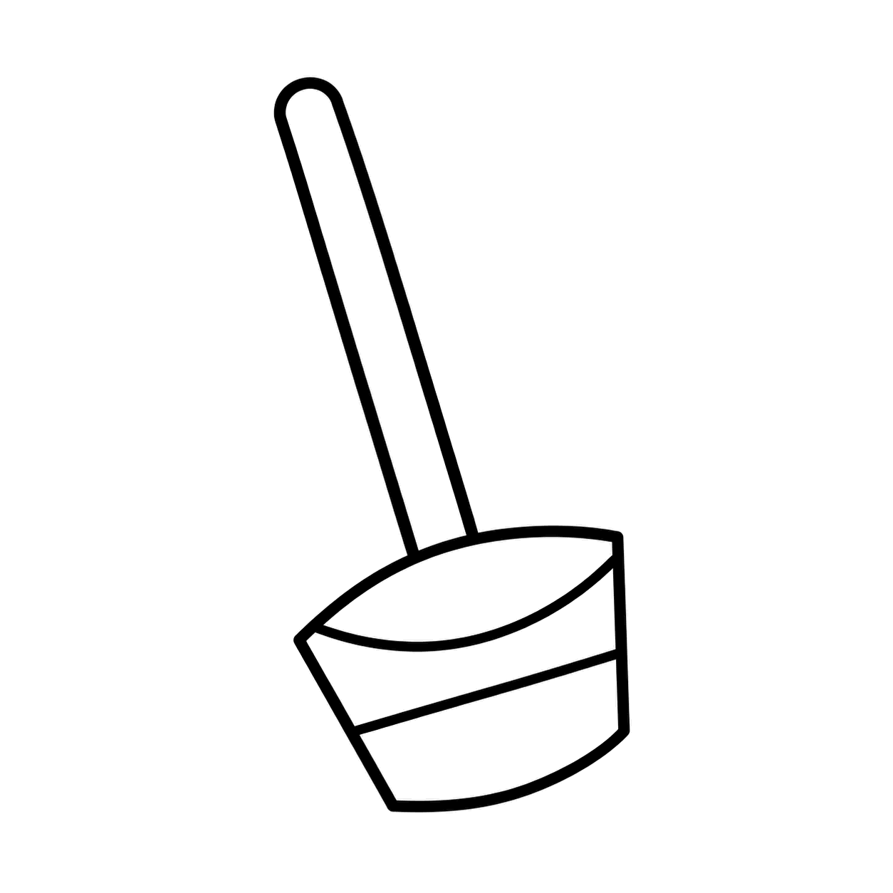 ほうきのぬりえ用線画（家事・掃除のイラスト・ぬりえ24種類）