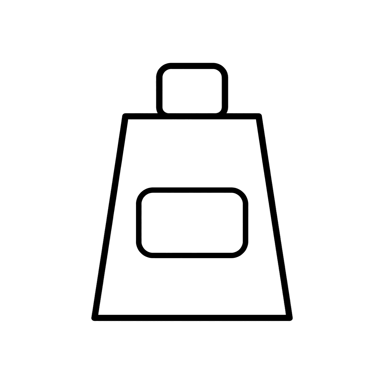 洗剤ボトルのぬりえ用線画