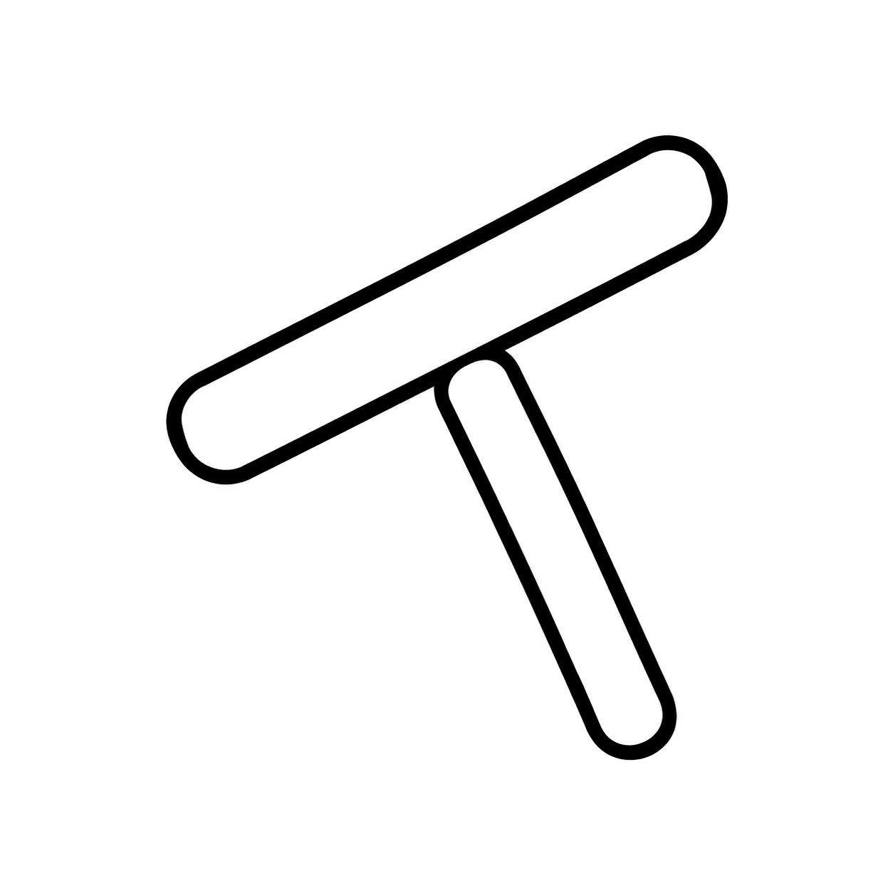 スクイージーのぬり絵用線画