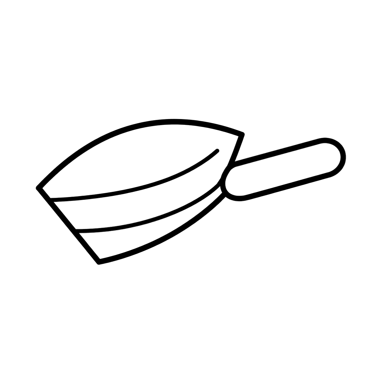 ハンディモップのぬりえ用線画