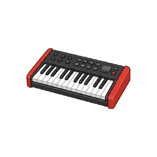文字やロゴがないキーボードアイコン