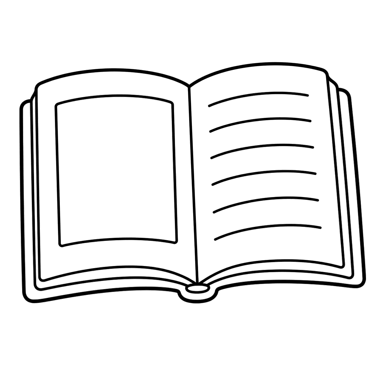 絵日記のぬり絵用線画