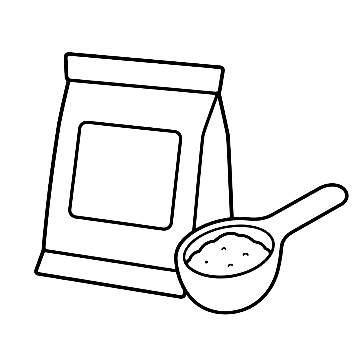 入浴剤のぬりえ用線画