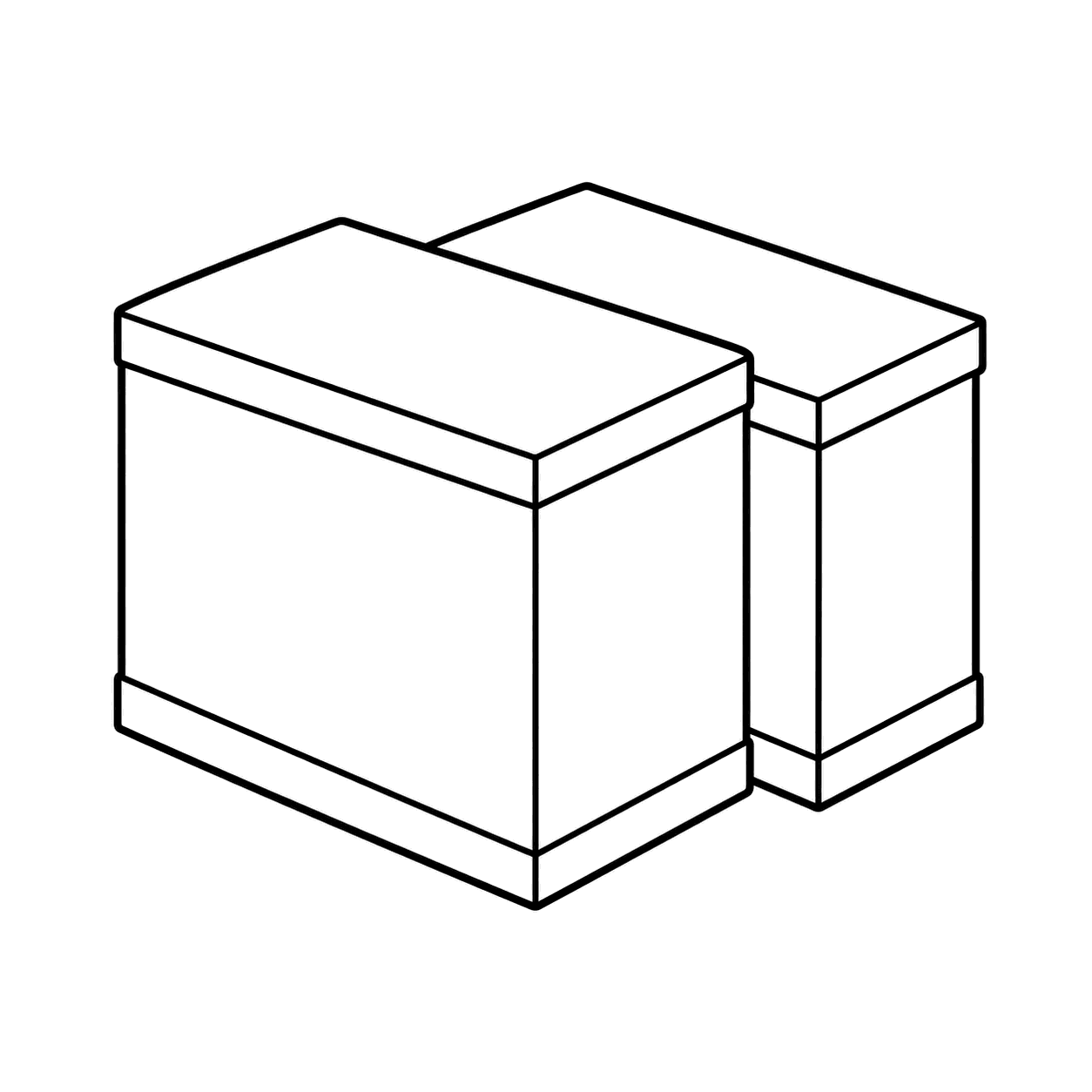 カステラのぬりえ用線画