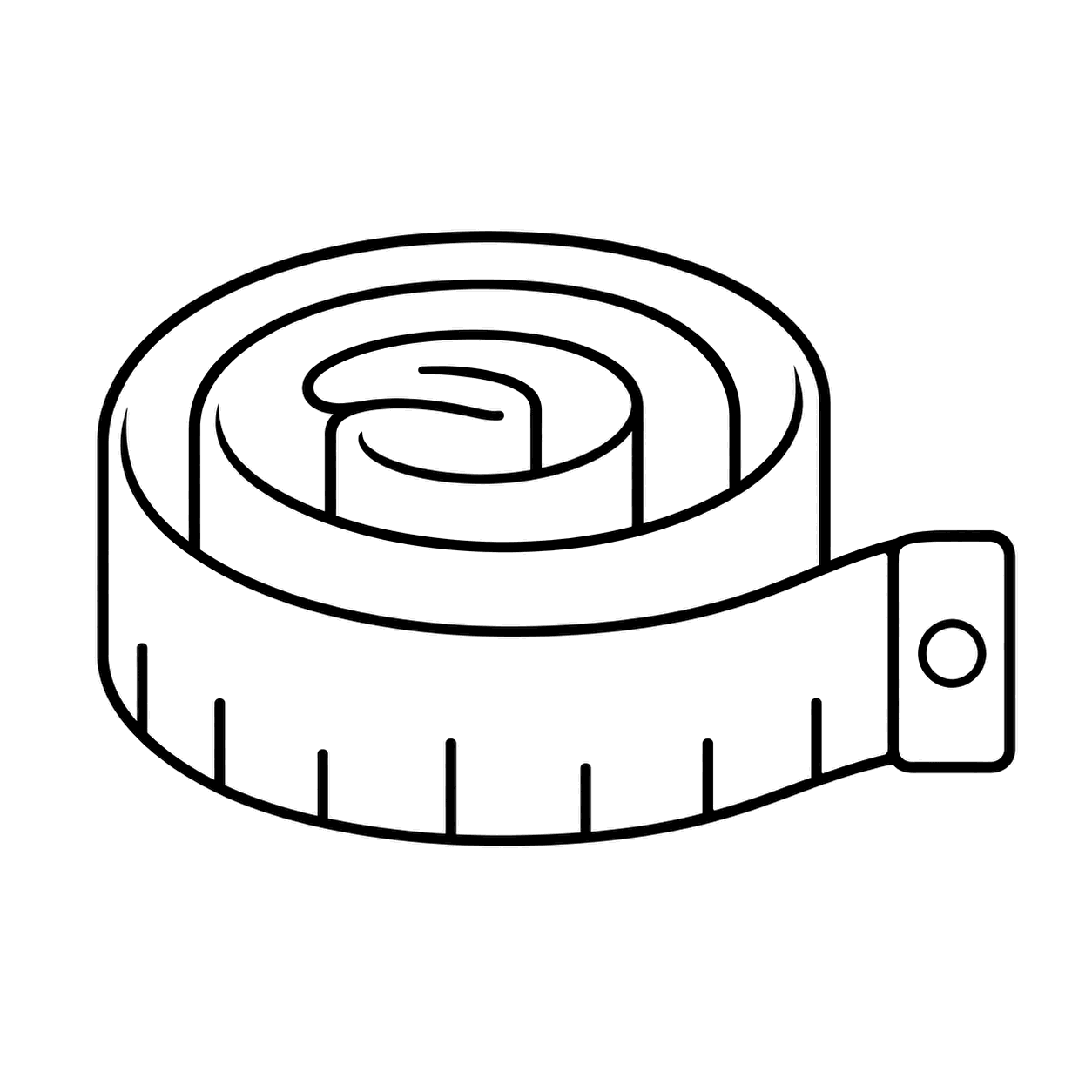 メジャーのぬりえ用線画