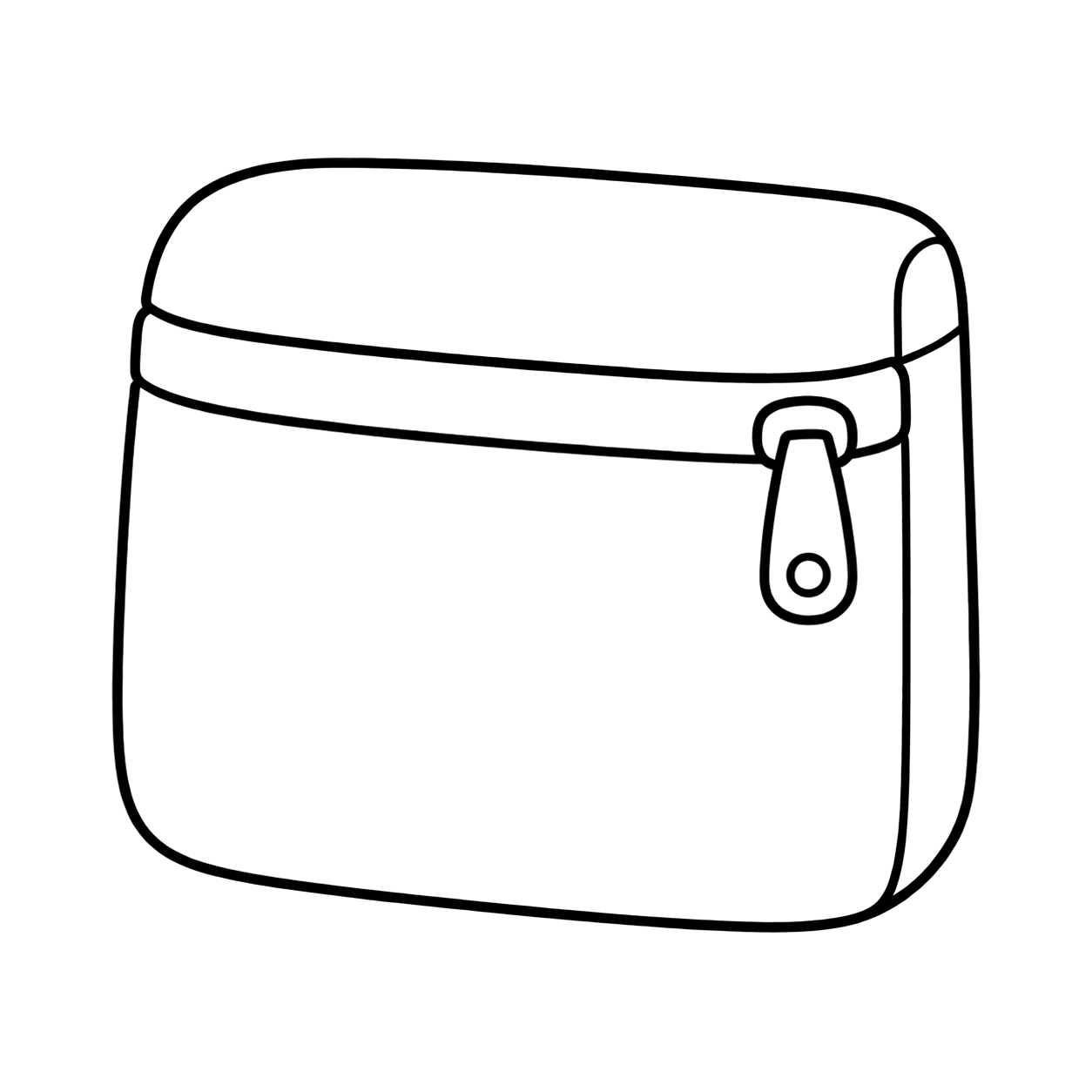 洗濯ネットのぬりえ用線画
