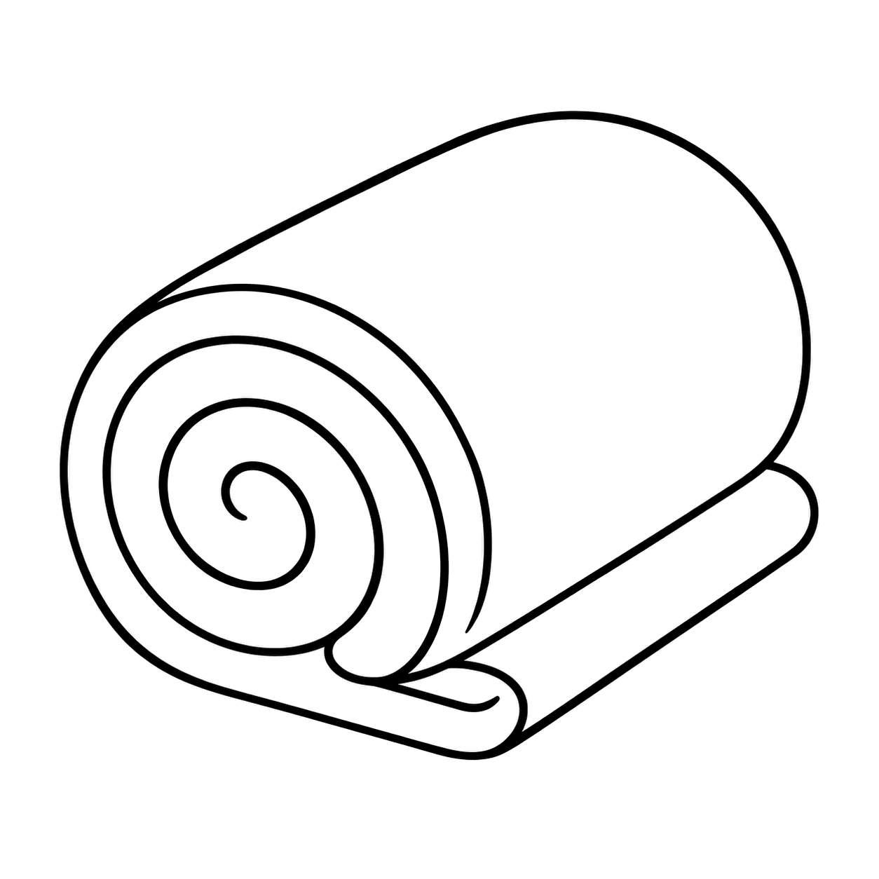 毛布のぬりえ用線画