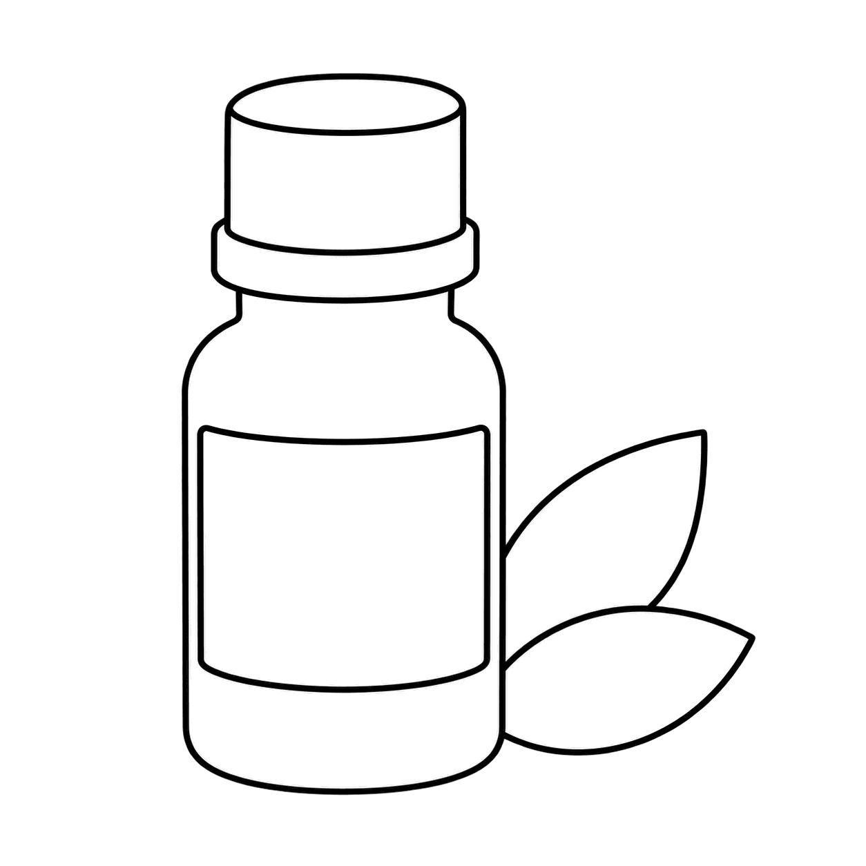 アロマのぬりえ用線画