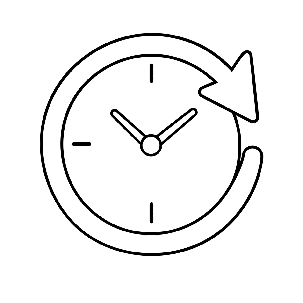 くり返し予定のぬり絵用線画