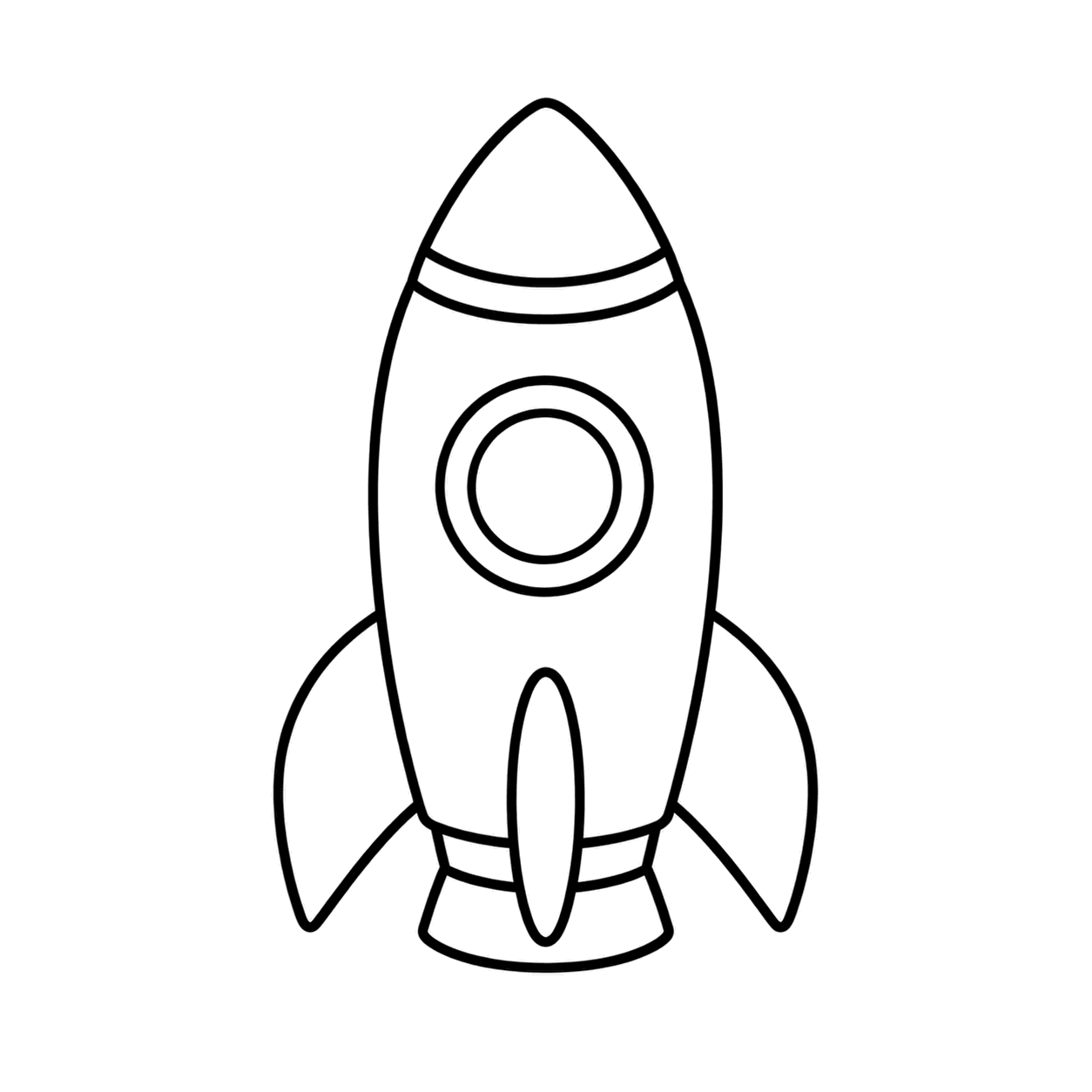 ロケットのぬりえ用線画（宇宙のイラスト24個・ぬりえ20種類セット）