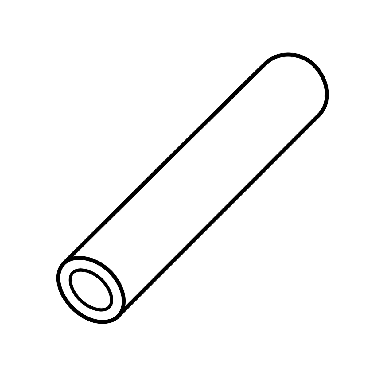 リレーバトンのぬりえ用線画