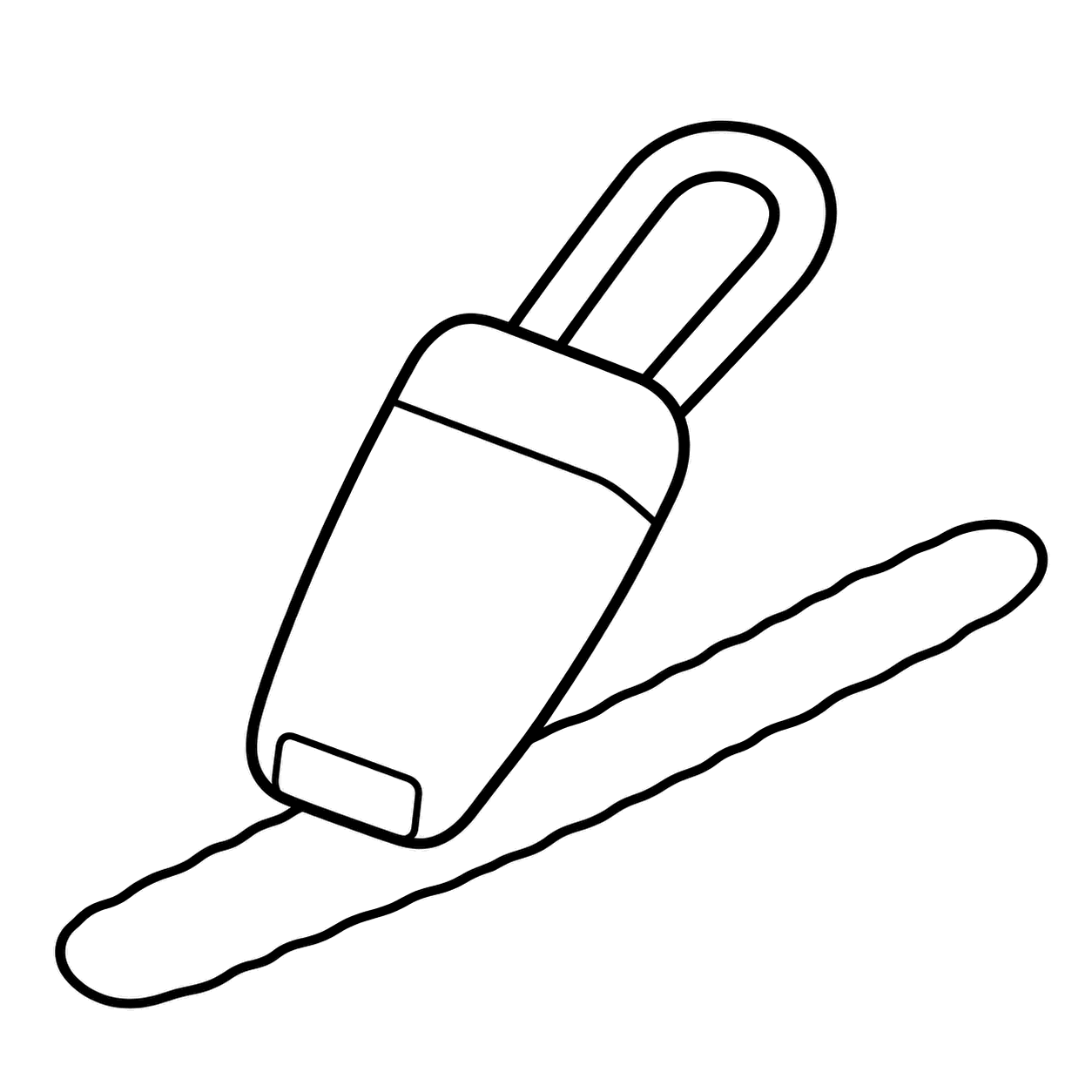 ラインマーカーのぬりえ用線画
