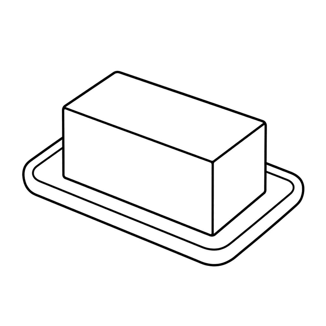 羊羹のぬりえ用線画