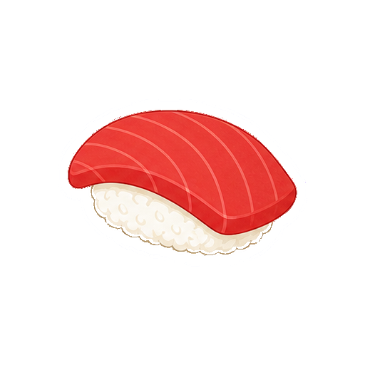 和食アイコン24個セットのカラー見本