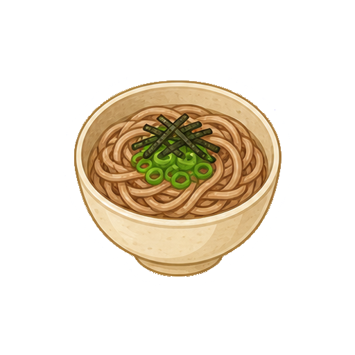 顔や文字がないそばアイコン