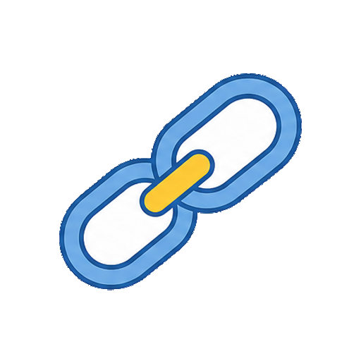 文字がないリンクアイコン