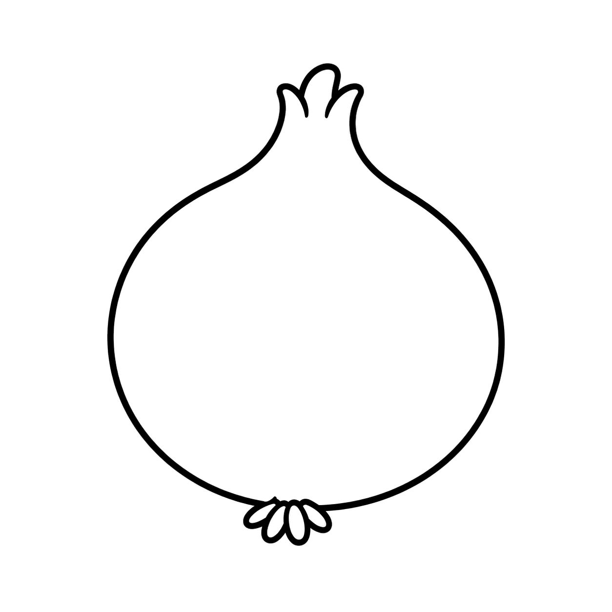たまねぎのぬりえ用線画