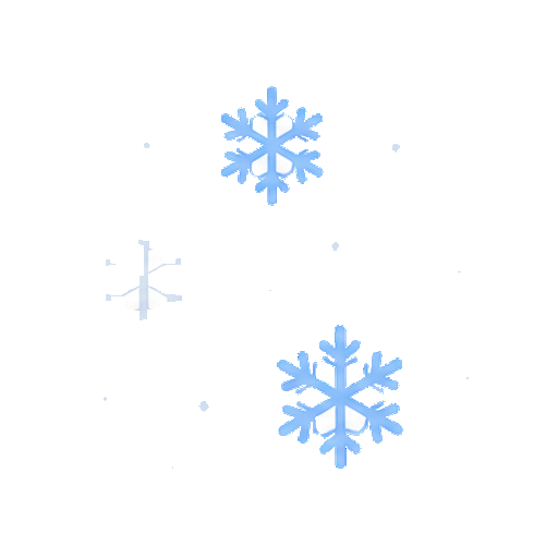 文字がない降る雪のアイコン